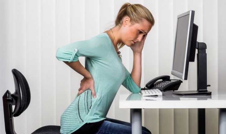 Use a cushion while sitting to relieve your back pain