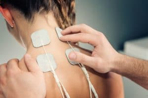 Use Tens Machine to relieve Neck Pain