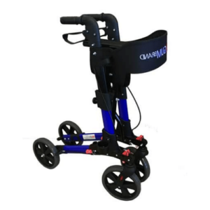 Redgum Compact Side Folding Walker - Red or Blue - Image 3