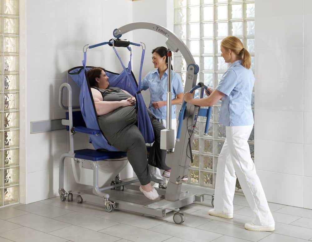 Arjo Carmina Bariatric Shower Commode Medimart