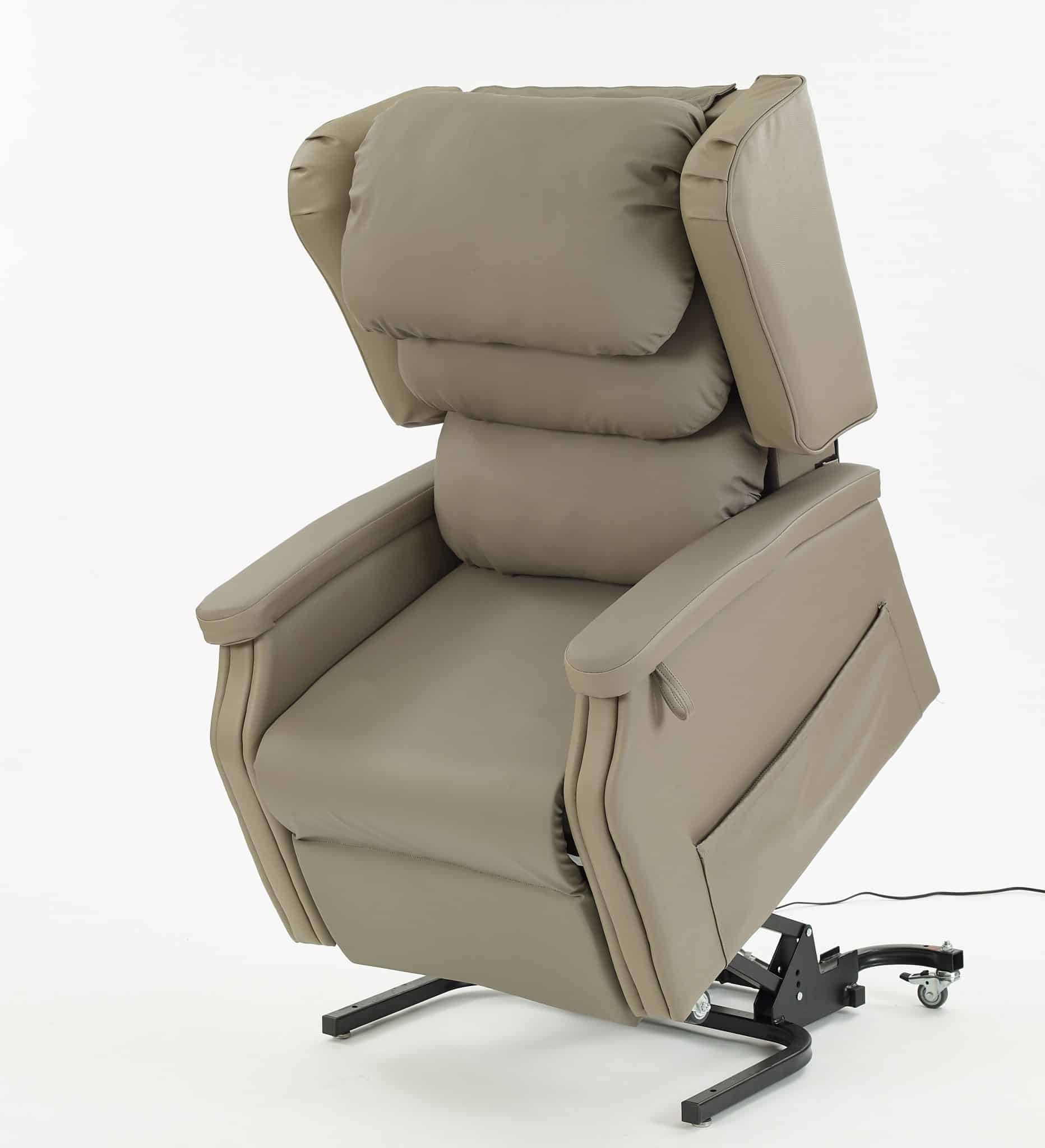 Configura Comfort Vinyl Riser Recliner Lounge Chair Medimart