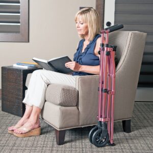 Space Saver Walking Frame with Wheels - Image 3