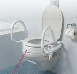 Throne Toilet Spacer