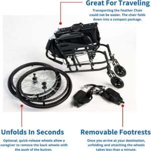 Afikim Featherweight Wheelchair - Image 4