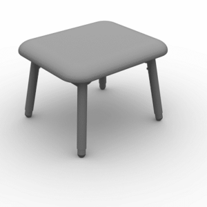Redgum Adjustable Leg Rest - Image 2
