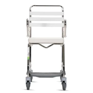 KCare Transit Mobile Shower Commode with Weight Bearing Footplate - Image 4