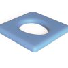 KCare Closed Front PU Commode Seat - 445mm