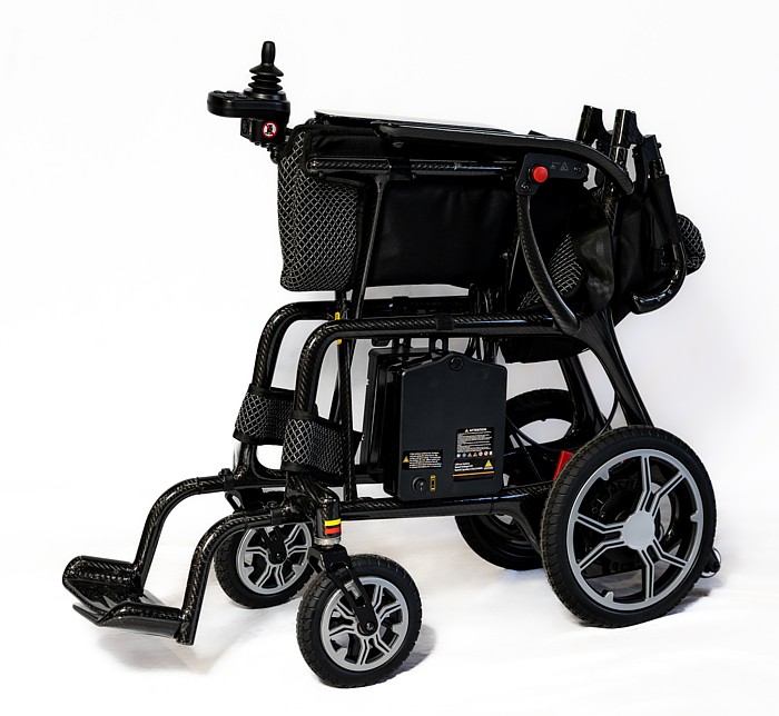 Rothcare Carbon Fibre Folding Power Wheelchair 2
