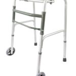 Rothcare Folding Walker Frame with Wheels