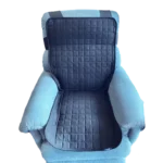 Brolly Sheets Recliner Protector - Black, Front