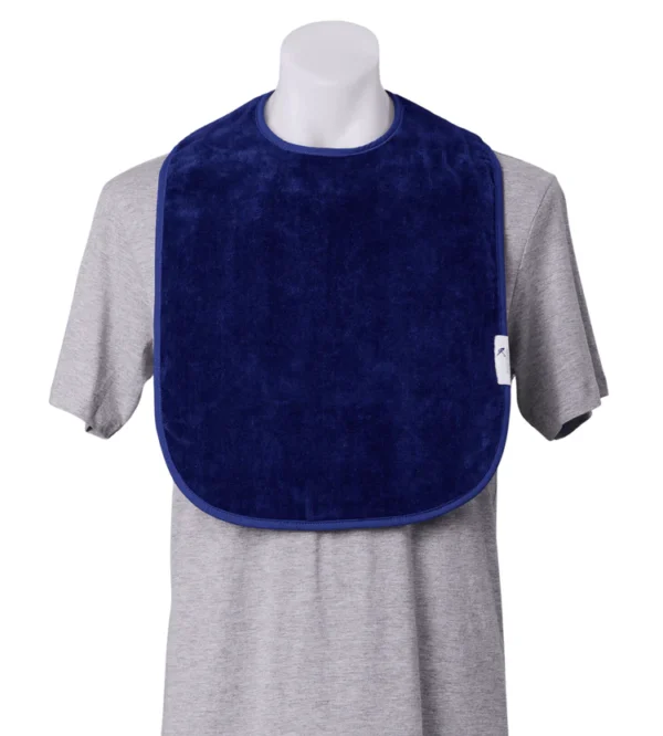 Brolly Extra Absorbent Bib - Navy, Small Adult