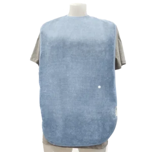 Brolly Extra Absorbent Bib - Smokey Blue, Adult