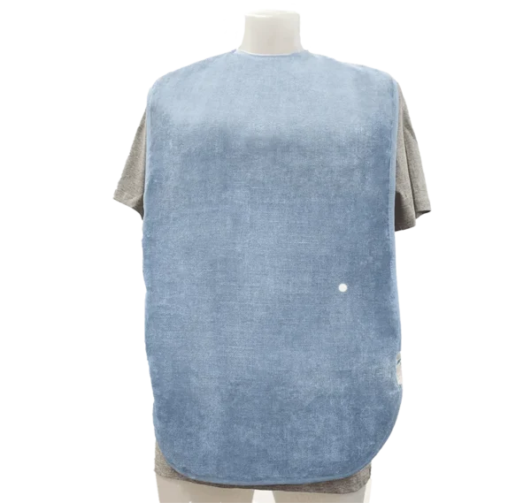 Brolly Extra Absorbent Bib - Smokey Blue, Adult