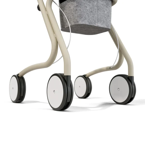 byACRE Scandinavian Butler Indoor Walker - Wheels