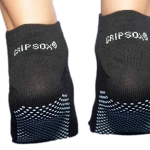 GripSox Black Ankle Socks - Image 2