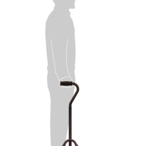 Redgum Quad Base Cane Diagram