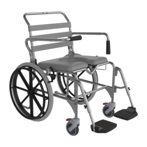 Aspire 460mm Swing Away Footrest Shower Commode - Image 2