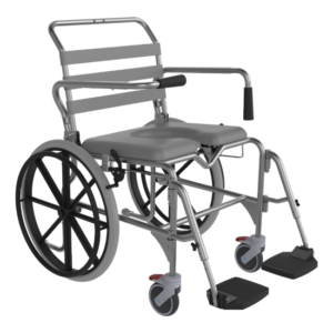 Aspire 530mm Swing Away Footrest Shower Commode - Image 2
