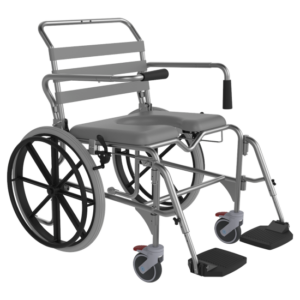 Aspire 600mm Swing Away Footrest Shower Commode - Image 2