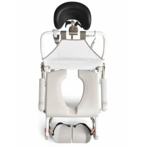 Etac Alto Electronic Mobile Shower Commode with Pan Holder - Image 2