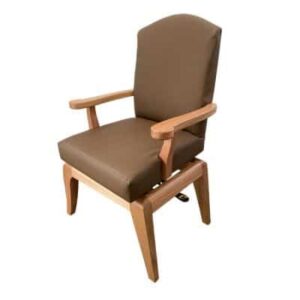 Revolution Timber Swivel Chair - Image 2