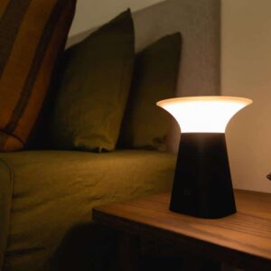 KCare Deluxe Rechargeable Mushroom Touch Lamp - Image 2
