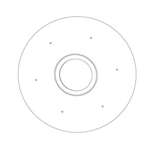 Breezy Transparent 24" Spoke Guard Clear CPL - Each