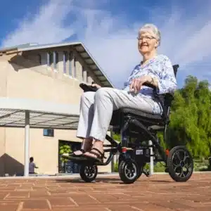 KCare Ultra Ryder Carbon Fibre Folding Powerchair - Image 4