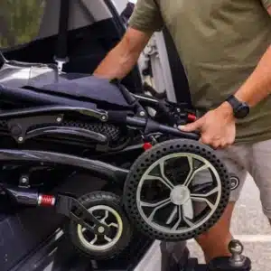 KCare Ultra Ryder Carbon Fibre Folding Powerchair - Image 5