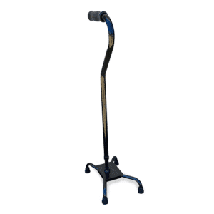 Redgum BariCare Steel Quad Cane Offset Handle With Foam Grip - Image 2
