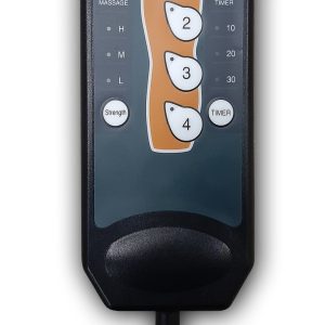 Redgum Vittoria HD Dual Motor Vibration Massage Black Leather - Image 2