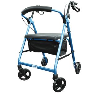 KCare Deluxe Seat Walker 6" - Blue