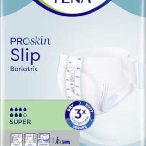 TENA Bariatric Proskin Slip Pants 3Xl - 1860Ml - Green (8-Pack)