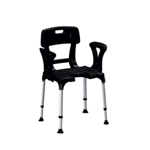 Performance Health King Shower Chair with Cutout, Back & Armrests