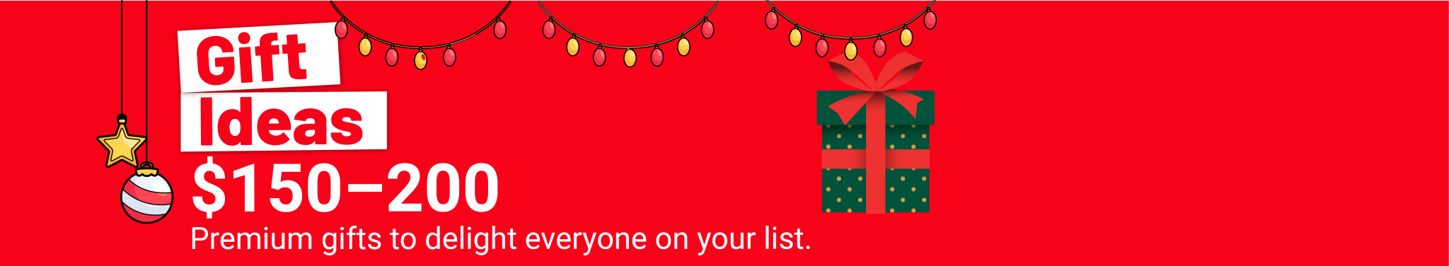 Clearance Sale $150–200