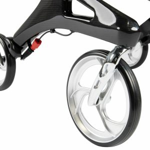 Hero Medical Heavy Duty Outdoor Lite Seat Walker (Carbon Fibre) - Image 2