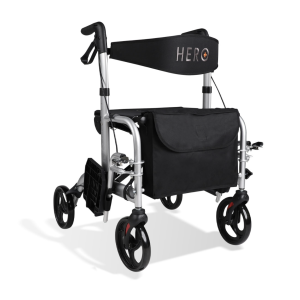 Hero Medical 2-in-1 Seat Walker/Wheelchair