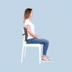 Therapeutic Pillow Back Form Chair Cushion with Steri Plus Cover - Image 4