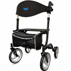 Days Superlite Deluxe Rollator - Black