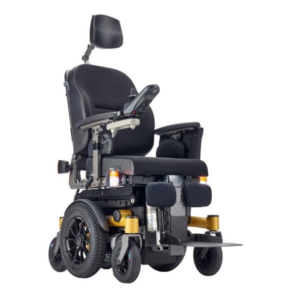 Dietz Sango Slimline Diego Comfort Powerchair with narrow base and configurable seating system