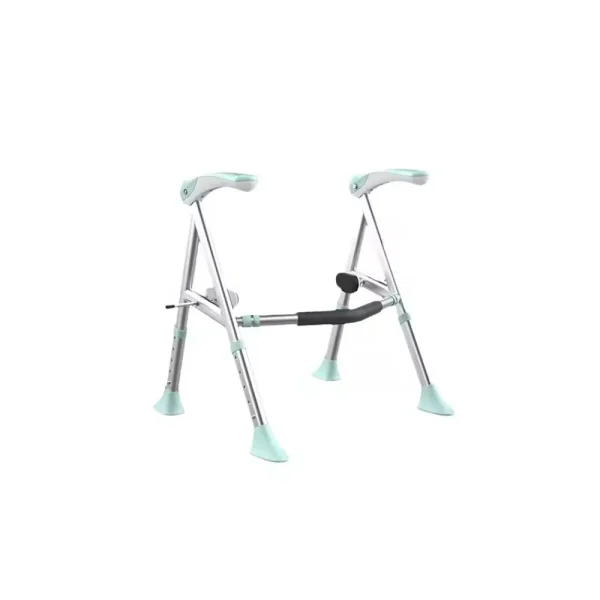 Avail toilet support fold up frame with adjustable legs and armrests