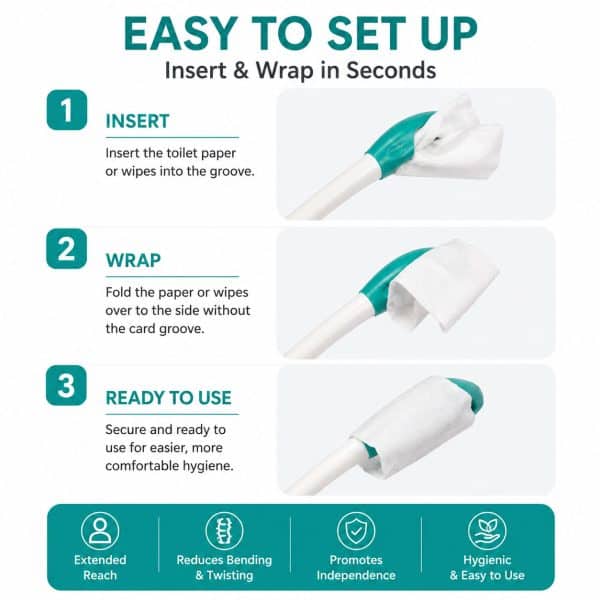 Medimart Easy Wipe – Toilet Aid Wiping Assist