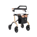 Locomo Saljol carbon rollator with seat bag and adjustable handles