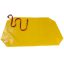 Pelican wheelchair ground protector with strap for clean loading surface