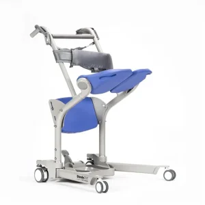 Image Alt Text: KCare Steady Shift patient mover with adjustable knee pad and swing-away seat board