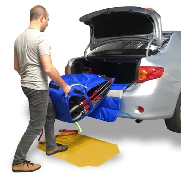 wheelcahir-boot-slider-2-600x600 Pelican wheelchair boot slider for loading manual wheelchair into car boot