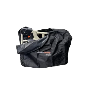 Showerbuddy Solo Traveller self-propelled foldable shower commode chair SB7W