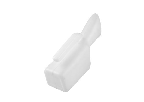 Female 1000ml white urinal with carry handle