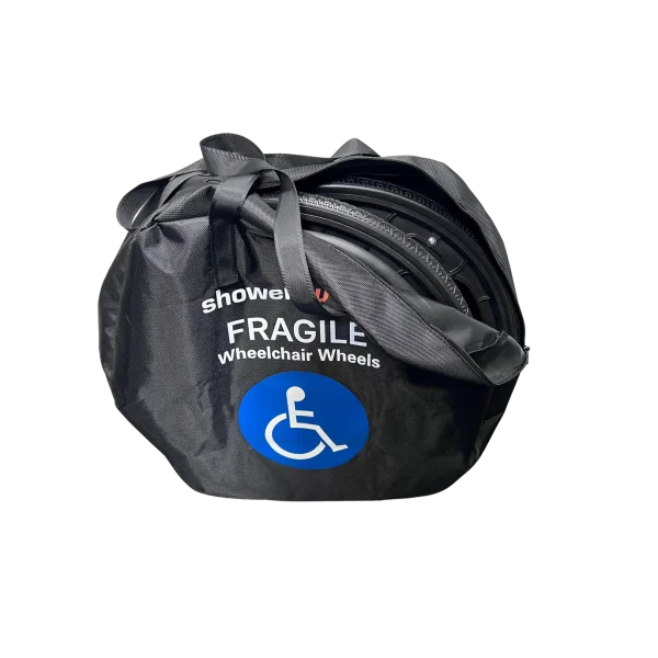 Showerbuddy Solo Traveller self-propelled foldable shower commode chair SB7W