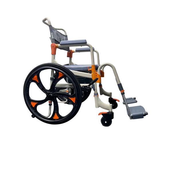 5_a6cc9181-6eaf-438e-8944-29a829c52eb8 Showerbuddy Solo Traveller self-propelled foldable shower commode chair SB7W